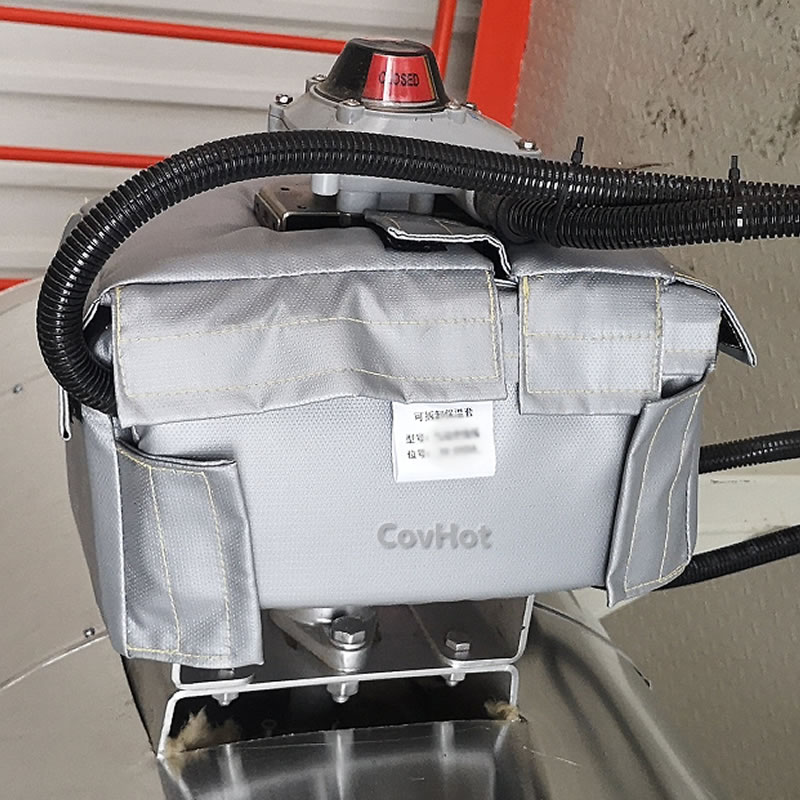 閥門執(zhí)行器防凍保溫套 儀器儀表設(shè)備防火可拆卸伴熱保溫衣