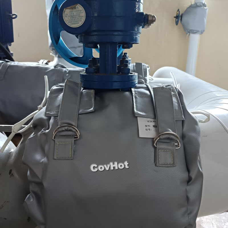 可拆卸蝶閥保溫套 工廠防泄漏隔熱罩 蝶閥防護(hù)罩 保溫隔熱效果好