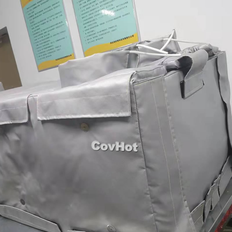 板式換熱器保溫套 美觀方便拆卸 熱力化工新材料行業(yè)適用