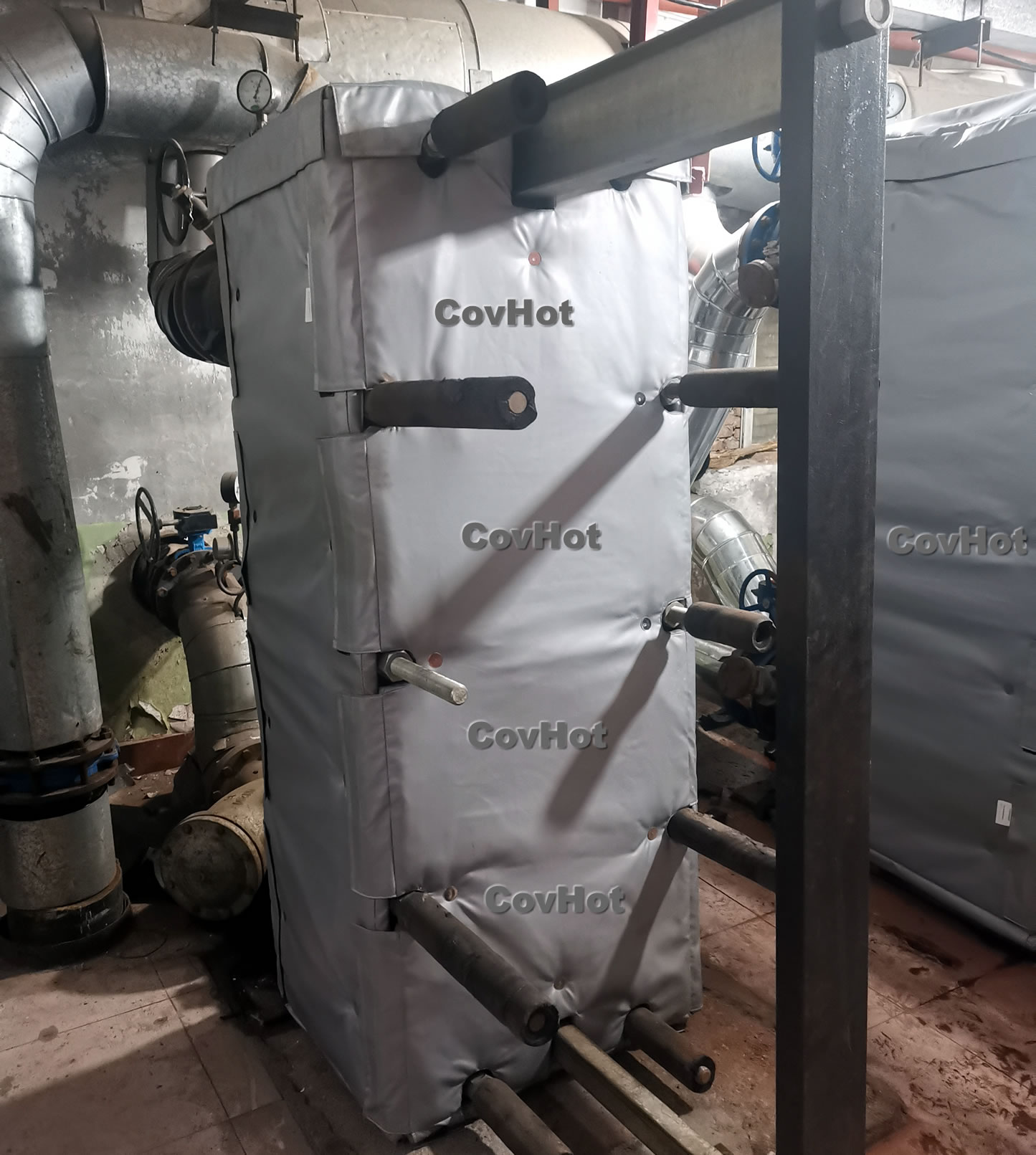 可拆卸板式<a href=http://www.eukucek.cn/e/tags/?tagname=%E6%8D%A2%E7%83%AD%E5%99%A8%E4%BF%9D%E6%B8%A9 target=_blank class=infotextkey>換熱器保溫</a>套