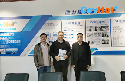 科好特公司迎接俄羅斯客戶參觀考察，洽談合作