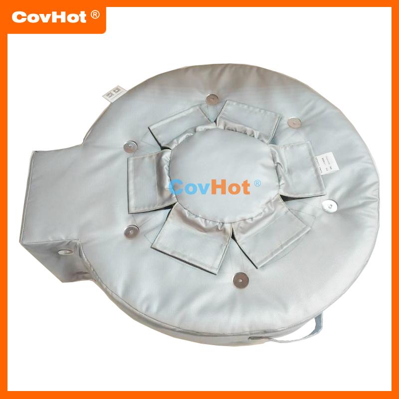 食品糧油企業(yè)人孔視鏡保溫衣，可拆卸方便觀察，耐高溫防腐