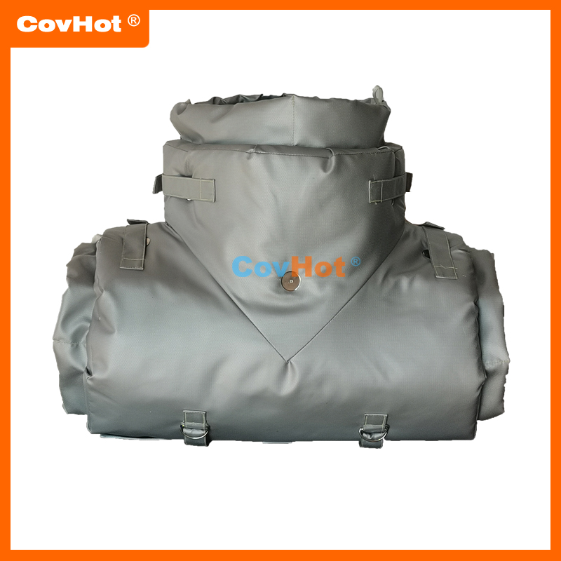 柔性可拆卸蒸汽截止閥門保溫套，科好特品牌，節(jié)能降耗