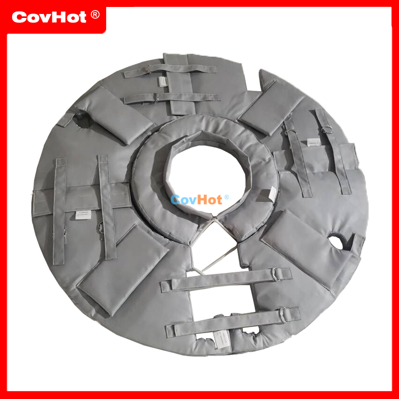 輪胎廠硫化機柔性可拆卸保溫套，防火，節能，提高經濟效益