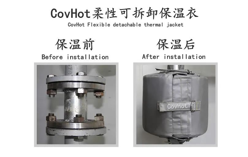 COVHOT?柔性可拆卸式<a href=http://www.eukucek.cn/e/tags/?tagname=%E4%BF%9D%E6%B8%A9%E8%A1%A3 target=_blank class=infotextkey>保溫衣</a>,蒸汽系統(tǒng)節(jié)能,節(jié)能保溫